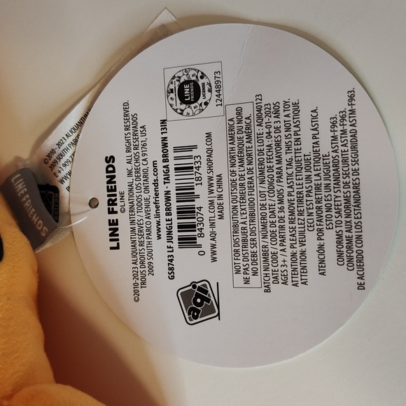 GS8743 Line Friends LF Jungle Brown - Taiga Brown - Picture 6 of 7